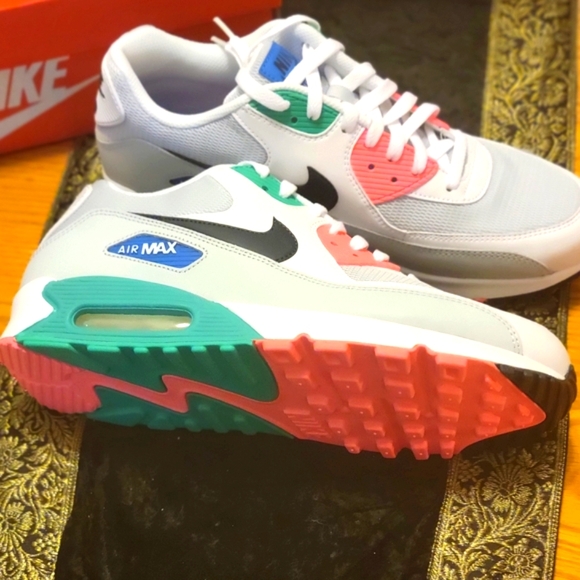 Men's NIKE AIR MAX 90 MIAMI BEACH SIZE 11.5 New - Picture 2 of 9